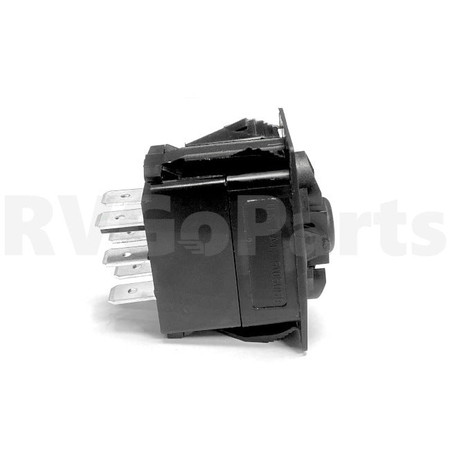 Winnebago RV Rocker Switch Mom/Off/Mom 6-Prong 108357-06-000 | RV Go Parts - Replacement OEM RV Parts
