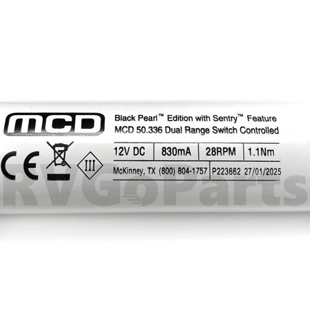 RV MCD 50.336 Power Shade Motor White 185260-01-700 | RV Go Parts - Replacement OEM RV Parts