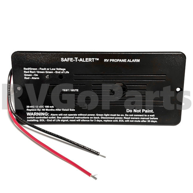 Winnebago RV LP Detector 12V Black Safe-T-Alert 150138-03-03A | RV Go Parts - Replacement OEM RV Parts