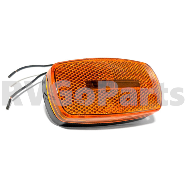 RV Amber Clearance Light 4" x 2" Marker 193802-01-000 | RVGoParts
