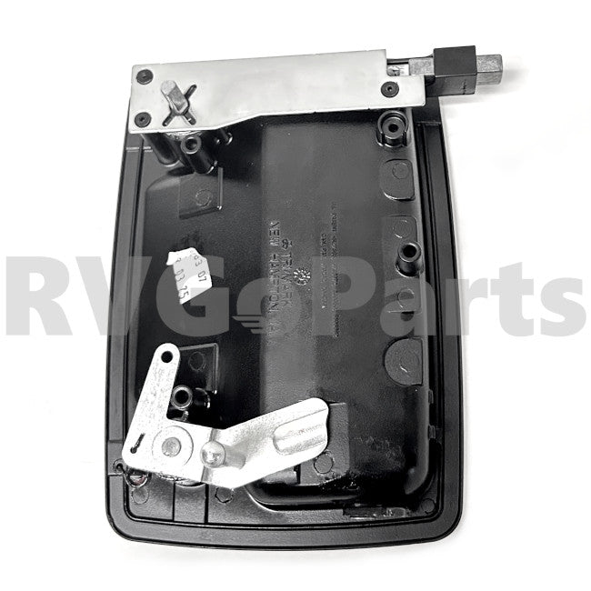 RV Exterior Entry Door Handle Latch Black 112782-01-01A
