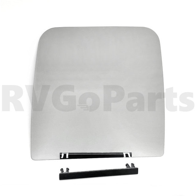 RV Heated Upper Mirror 8" x 8"  Flat Glass 106015-12-700 | RV Go Parts - Replacement OEM RV Parts