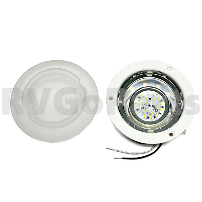 Winnebago RV 4.5" Round Ceiling Light Glass 183243-01-01A | RV Go Parts - Replacement OEM RV Parts