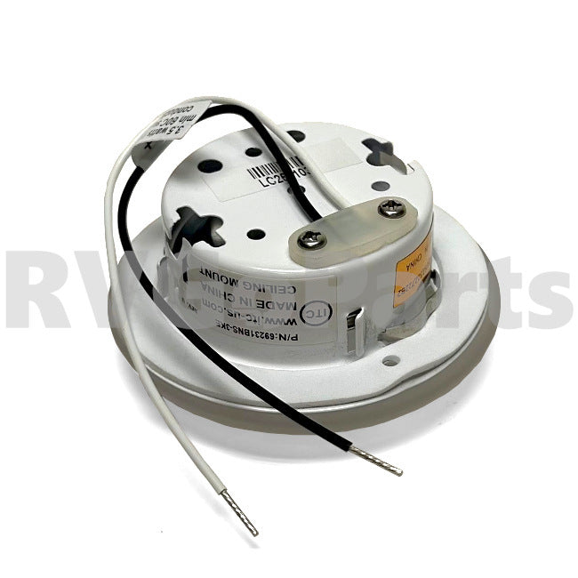 Winnebago RV 3" Round Ceiling Light Glass 183244-01-01A | RV Go Parts - Replacement OEM RV Parts