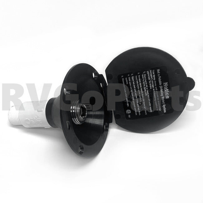 RV Exterior Spray Port / Hose Quick Connect 184487-01-02A | RV Go Parts - Replacement OEM RV Parts