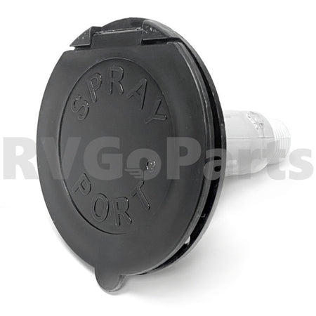 RV Exterior Spray Port / Hose Quick Connect 184487-01-02A | RV Go Parts - Replacement OEM RV Parts