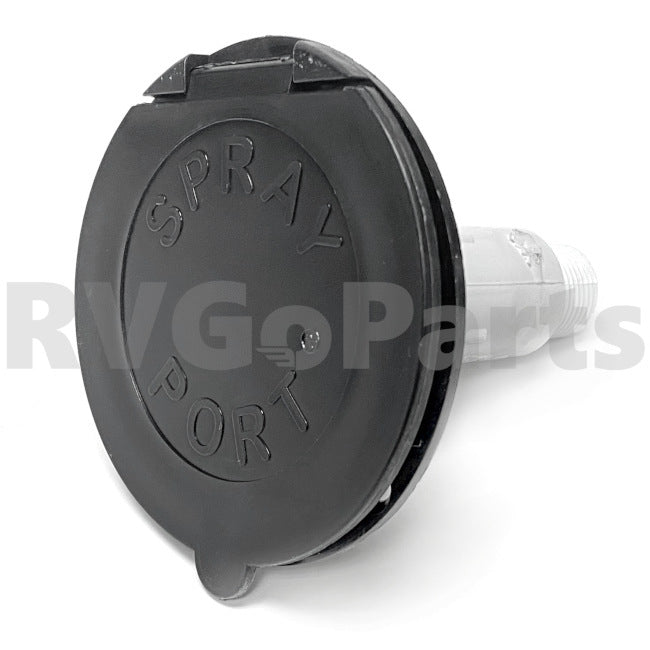 RV Exterior Spray Port / Hose Quick Connect 184487-01-02A | RV Go Parts - Replacement OEM RV Parts