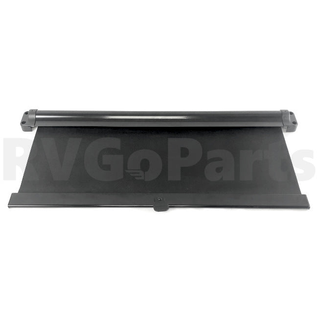 Winnebago RV Black Window Pull-Down Shade 25" x 32.5" 144628-02-02A | RV Go Parts - Replacement OEM RV Parts