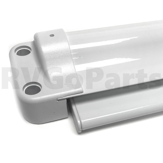 Winnebago RV White/Beige Window Pull-Down Shade 23" x 33" 144628-03-01A | RV Go Parts - Replacement OEM RV Parts