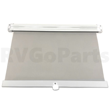 Winnebago RV White/Beige Window Pull-Down Shade 23" x 33" 144628-03-01A | RV Go Parts - Replacement OEM RV Parts