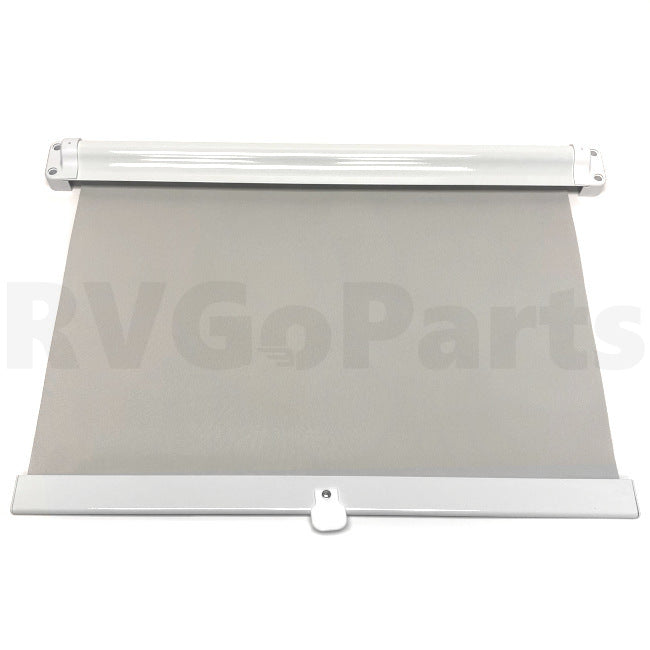 Winnebago RV White/Beige Window Pull-Down Shade 23" x 33" 144628-03-01A | RV Go Parts - Replacement OEM RV Parts