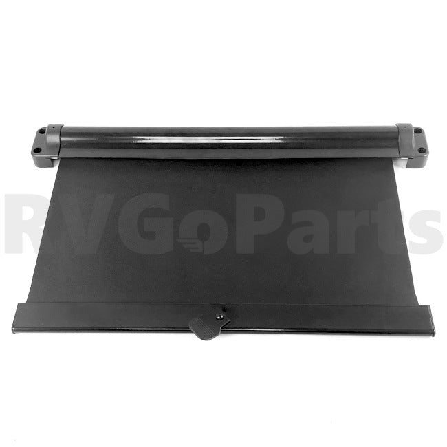 Winnebago RV Black Window Pull-Down Shade 18.5" x 40" 144628-08-02A | RV Go Parts - Replacement OEM RV Parts