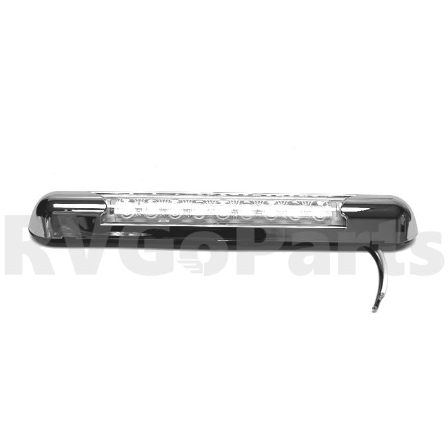Winnebago RV Chrome Porch Light with White LED 184120-01-01A | RV Go Parts - Replacement OEM RV Parts