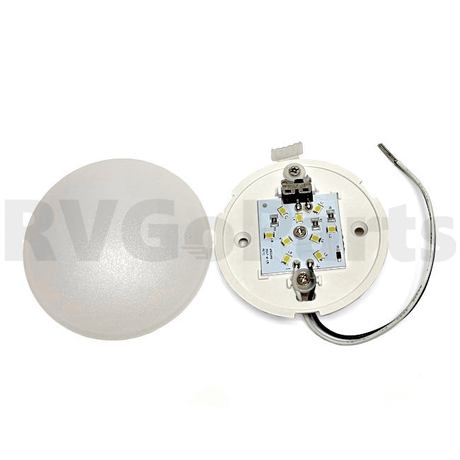 Winnebago RV 3" LED Ceiling Light Round 192188-01-01A | RV Go Parts - Replacement OEM RV Parts