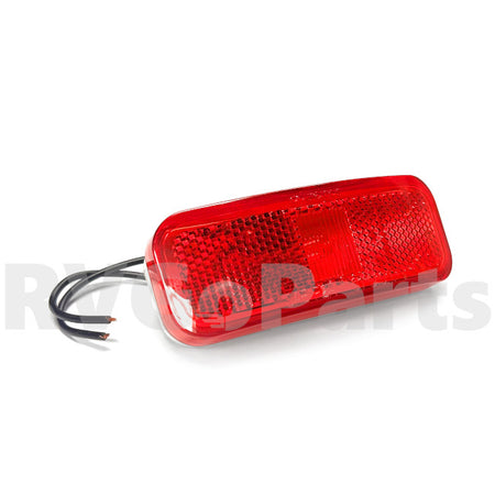 Winnebago RV Clearance Light Marker Red 4" x 1.5" Rectangular 193721-02-000 | RV Go Parts - Replacement OEM RV Parts