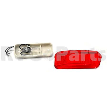 Winnebago RV Clearance Light Marker Red 4" x 1.5" Rectangular 193721-02-000 | RV Go Parts - Replacement OEM RV Parts