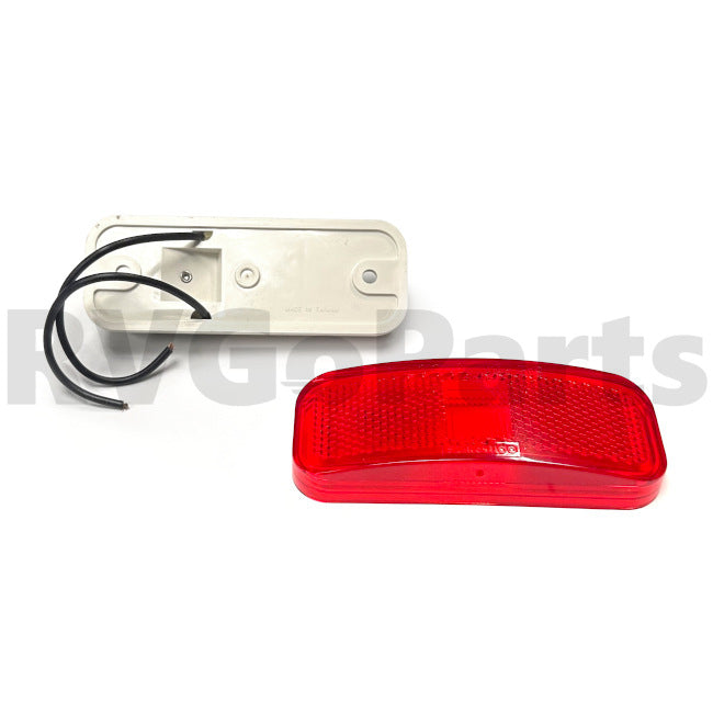 Winnebago RV Clearance Light Marker Red 4" x 1.5" Rectangular 193721-02-000 | RV Go Parts - Replacement OEM RV Parts