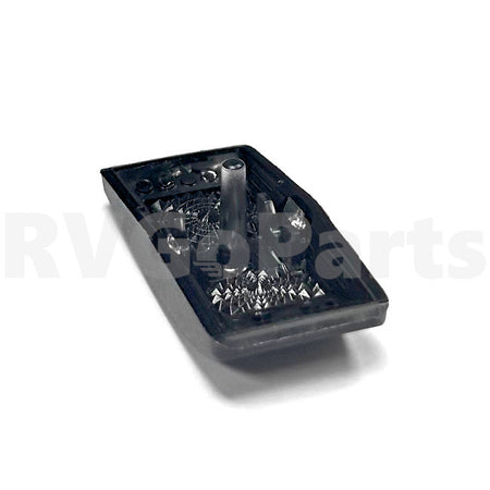 Winnebago RV Black Switch Cover with Grooves 108356-01-01A | RV Go Parts - Replacement OEM RV Parts