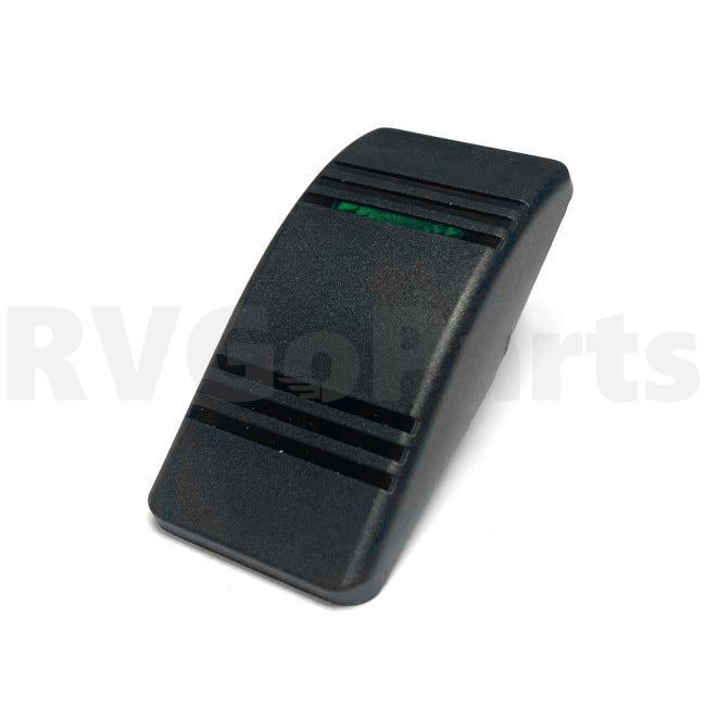 Winnebago RV Black Switch Cover with Grooves & Light 108356-03-01A | RV Go Parts - Replacement OEM RV Parts