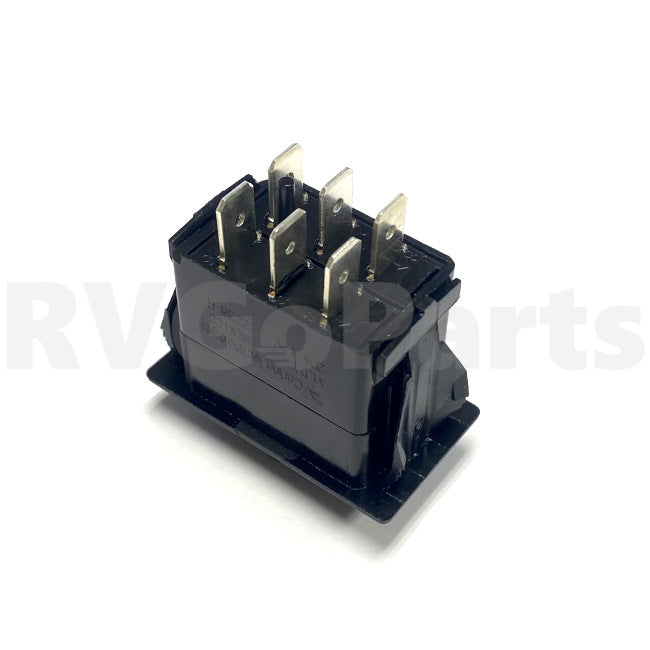 Winnebago RV Rocker Switch Mom/Off/Mom 6-Prong 108357-06-000 | RV Go Parts - Replacement OEM RV Parts