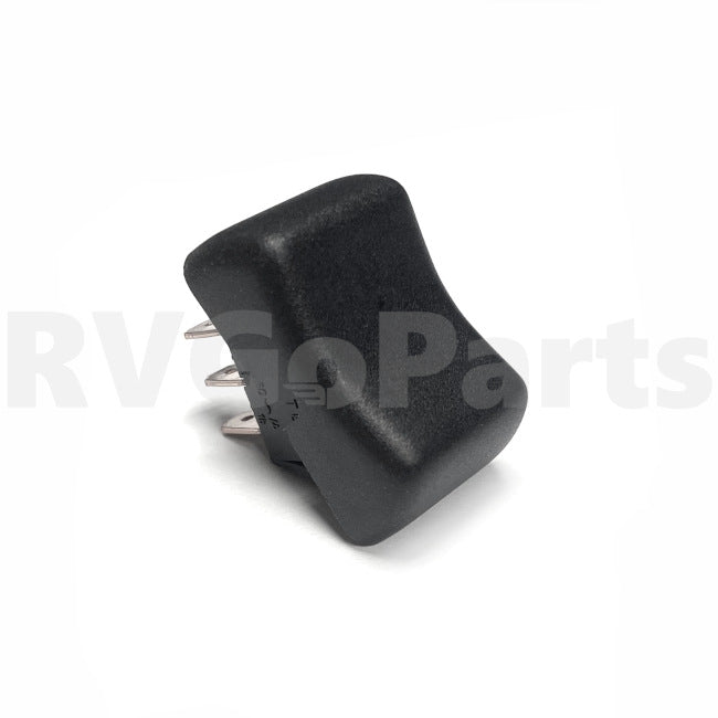 Winnebago RV Rocker Switch On/Off/On Black 3-Prong 135740-04-04A | RV Go Parts - Replacement OEM RV Parts