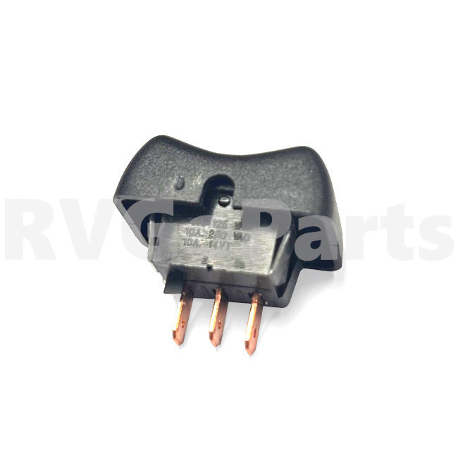 Winnebago RV Rocker Switch On/Off/On Black 3-Prong 135740-04-04A | RV Go Parts - Replacement OEM RV Parts