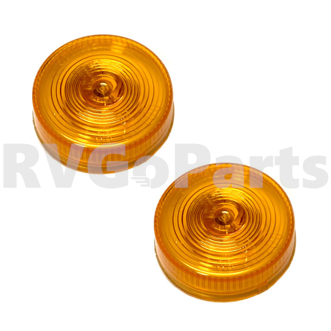 Winnebago RV Amber  Clearance Light Marker 2.5" Round 138996-01-000 | RV Go Parts - Replacement OEM RV Parts