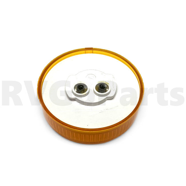 Winnebago RV Amber  Clearance Light Marker 2.5" Round 138996-01-000 | RV Go Parts - Replacement OEM RV Parts