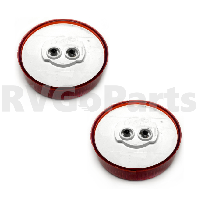 Winnebago RV Red Clearance Light Marker 2.5" Round 138996-02-000 | RV Go Parts - Replacement OEM RV Parts
