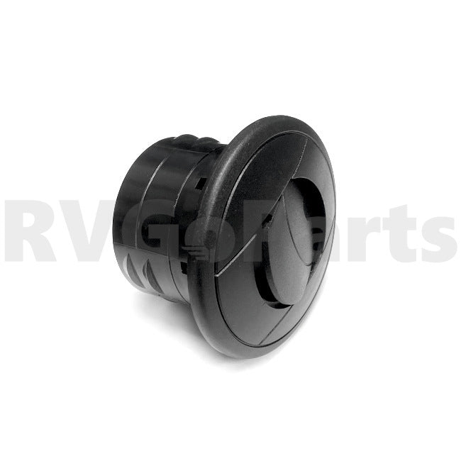 Winnebago RV Round Dash Vent/Louver Black 158174-01-01A | RV Go Parts - Replacement OEM RV Parts