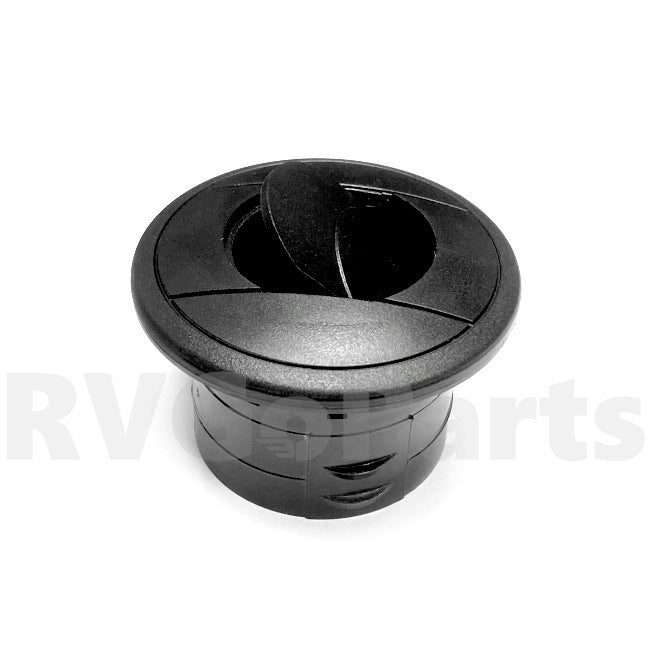 Winnebago RV Round Dash Vent/Louver Black 158174-01-01A | RV Go Parts - Replacement OEM RV Parts