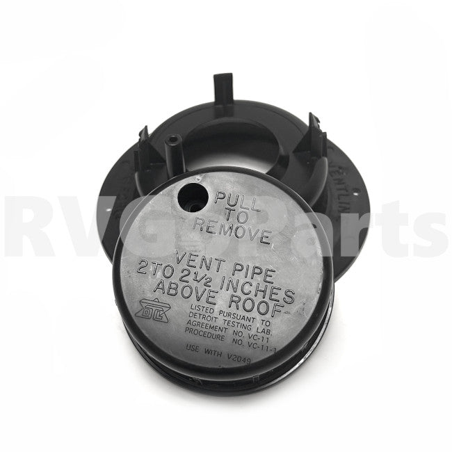 Winnebago RV Plumbing Sewer Vent Cap Black 326572-01-02A | RV Go Parts - Replacement OEM RV Parts