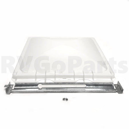 Winnebago RV Roof Vent/Cover with Slide Bar White 064470-01-700 | RV Go Parts - Replacement OEM RV Parts
