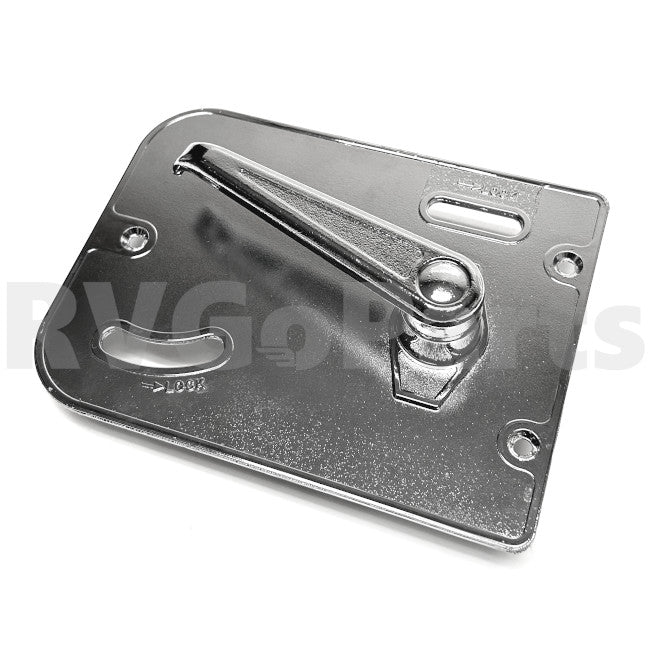 Winnebago RV Interior Handle Chrome RH 039979-01-000 | RV Go Parts - Replacement OEM RV Parts