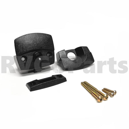 RV Privacy Bathroom Door Latch Black w/o Lock 058335-03-000 | RV Go Parts - Replacement OEM RV Parts