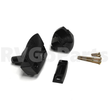 RV Privacy Bathroom Door Latch Black w/o Lock 058335-03-000 | RV Go Parts - Replacement OEM RV Parts