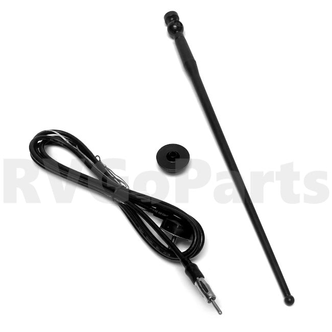 RV Radio Antenna 16" with 72" Wire 090944-01-000 | RV Go Parts - Replacement OEM RV Parts