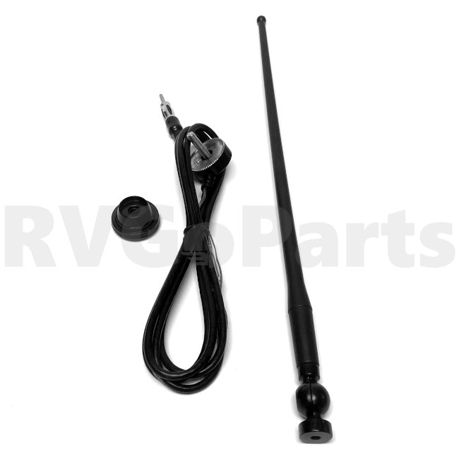 RV Radio Antenna 16" with 72" Wire 090944-01-000 | RV Go Parts - Replacement OEM RV Parts