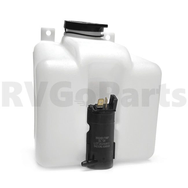 RV Wexco Windshield Reservoir & Pump 117766-02-000 | RV Go Parts - Replacement OEM RV Parts