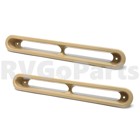 2-Pack RV Defroster Vent Cashmere 14.25" x 2" 135265-01-06A | RVGoParts
