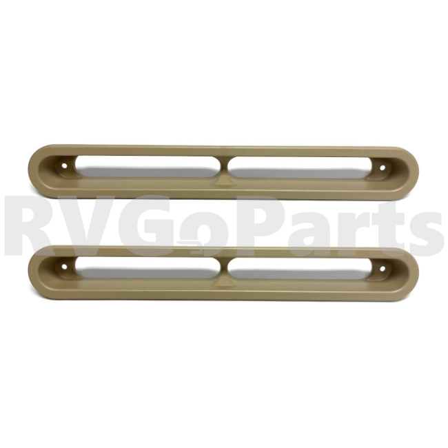 2-Pack RV Defroster Vent Cashmere 14.25" x 2" 135265-01-06A | RVGoParts