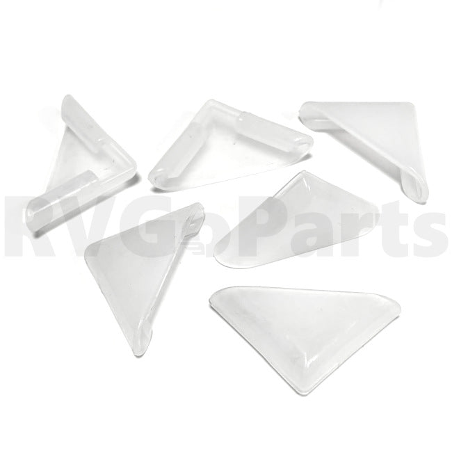 6-Pack RV Slideout Corner Protector Clear 135275-01-01A | RV Go Parts - Replacement OEM RV Parts
