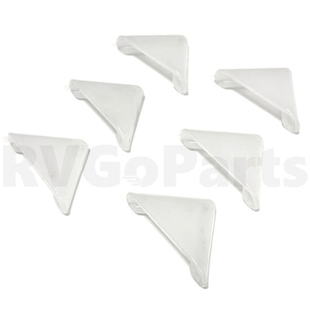6-Pack RV Slideout Corner Protector Clear 135275-01-01A | RV Go Parts - Replacement OEM RV Parts