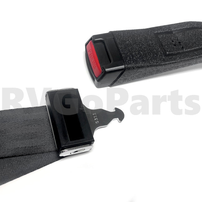 Winnebago RV Three Point Seatbelt Black 091990-04-01A | RV Go Parts - Replacement OEM RV Parts