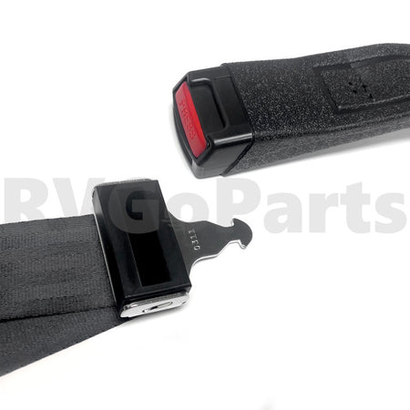 Winnebago RV Three Point Seatbelt Black 091990-04-01A | RV Go Parts - Replacement OEM RV Parts