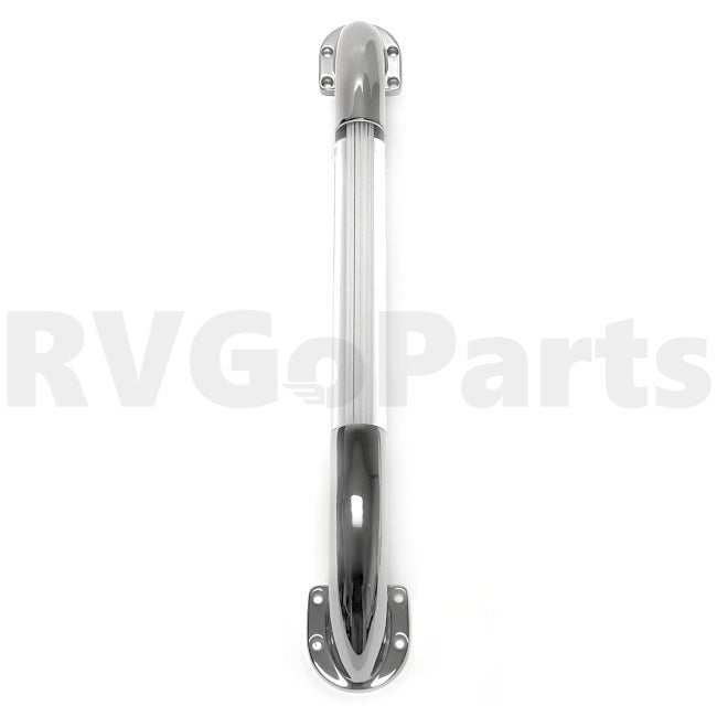 RV Assist Handle 18" Non-Lighted with Chrome Ends 165309-01-01A | RV Go Parts - Replacement OEM RV Parts