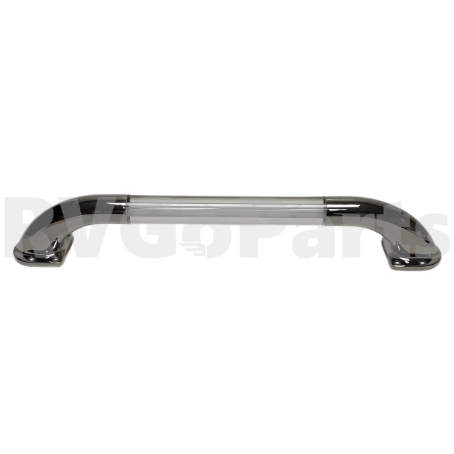 RV Assist Handle 18" Non-Lighted with Chrome Ends 165309-01-01A | RV Go Parts - Replacement OEM RV Parts