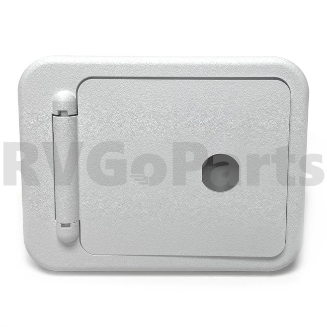 RV Gravity Water Fill Door White 137169-01-01A | RV Go Parts - Replacement OEM RV Parts