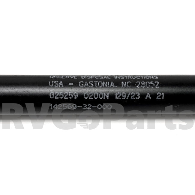 RV Stabilus Lift-O-Mat 025259 Gas Spring 45 LBS 142569-32-000 | RV Go Parts - Replacement OEM RV Parts