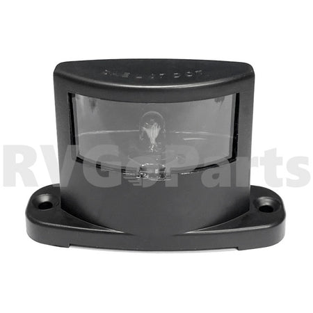 RV Incandescent License Plate Light Black 066432-02-000 | RV Go Parts - Replacement OEM RV Parts